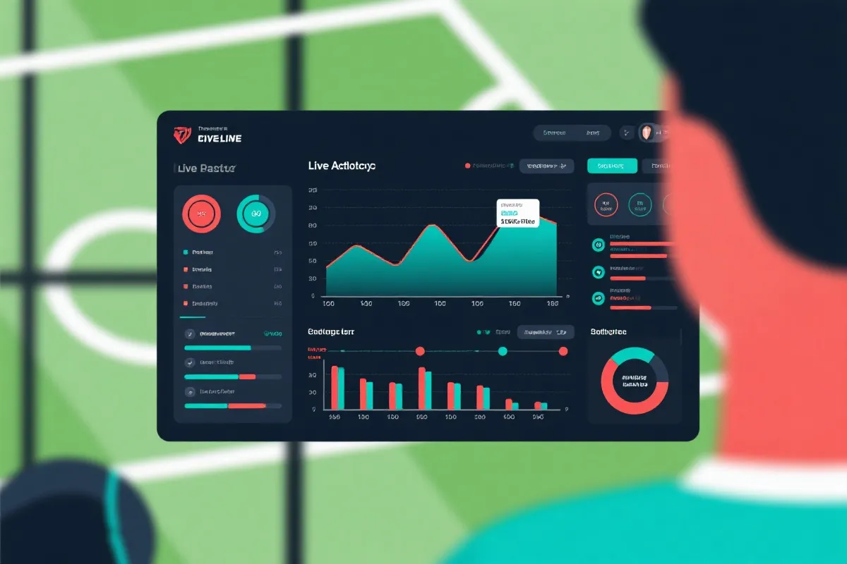 实时滚球数据面板示意图