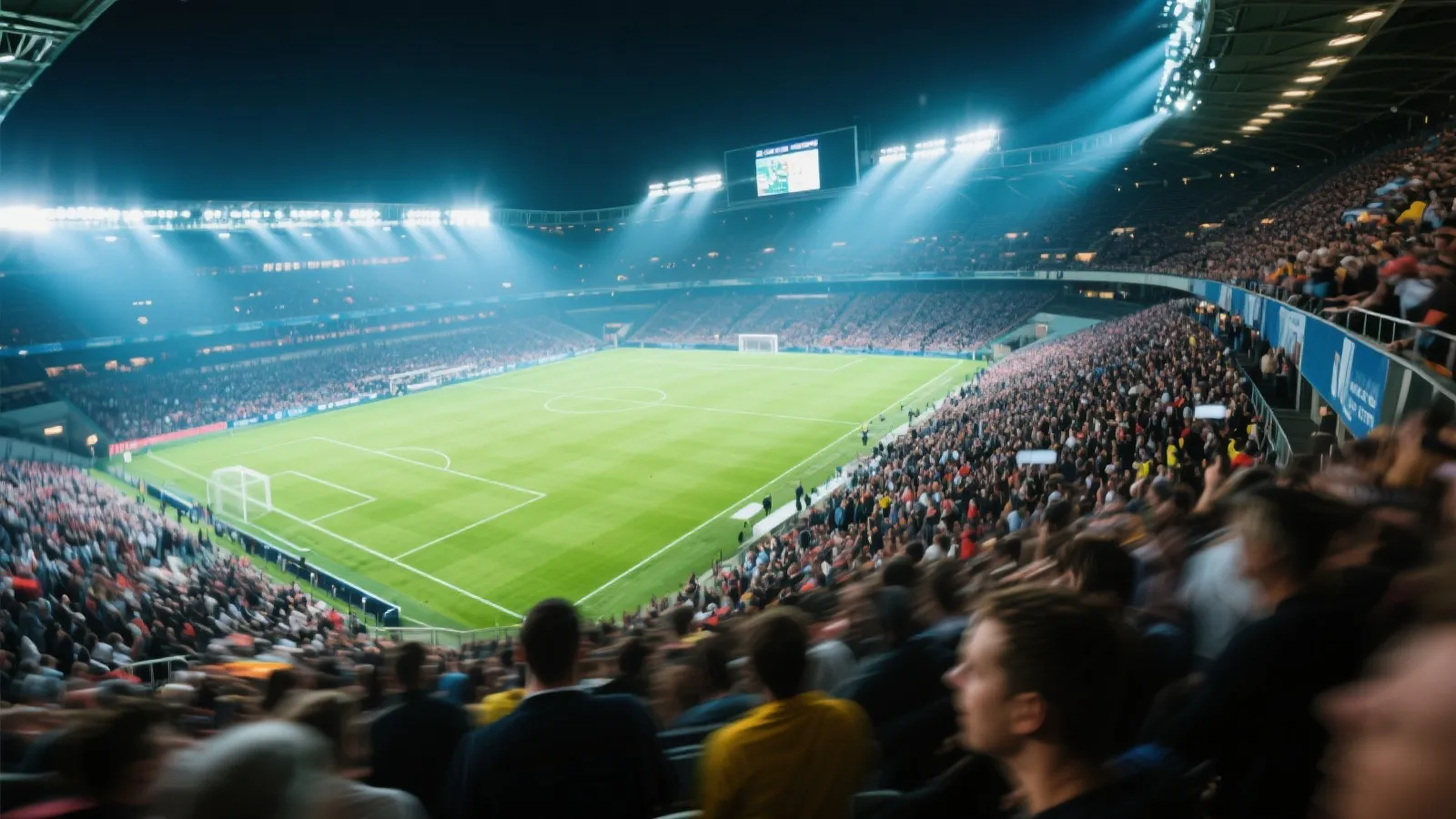 世界杯赛场氛围背景图