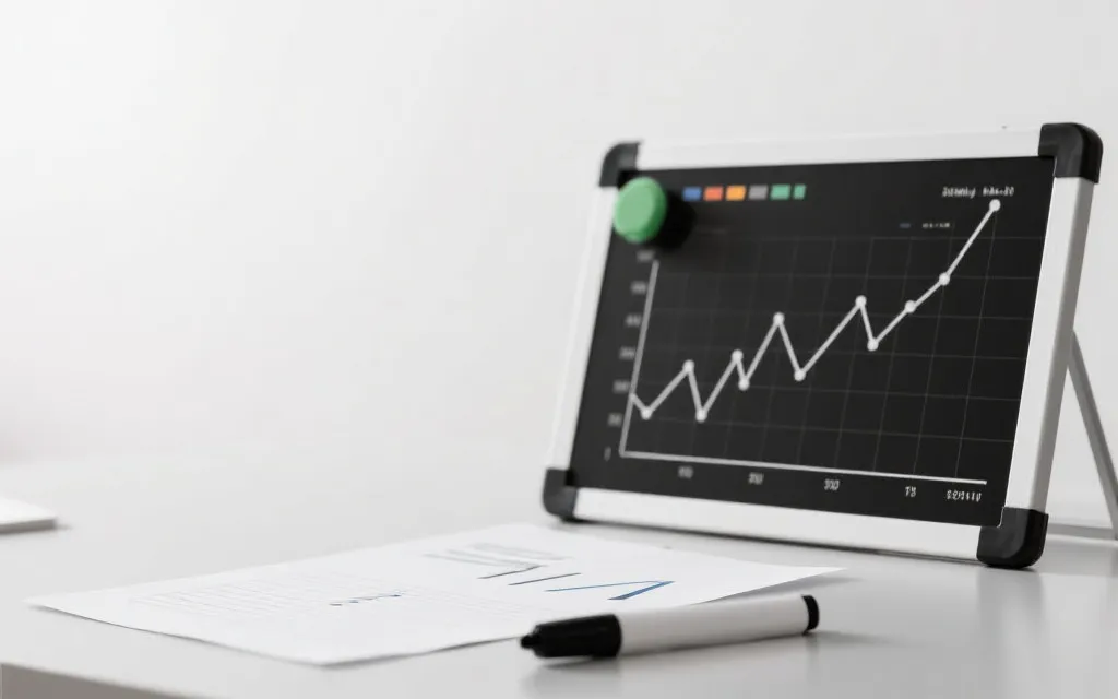 足球战术板与统计曲线的视觉占位图